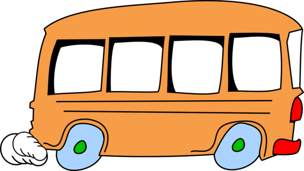 digitale Zeichnung eines Kleinbusses